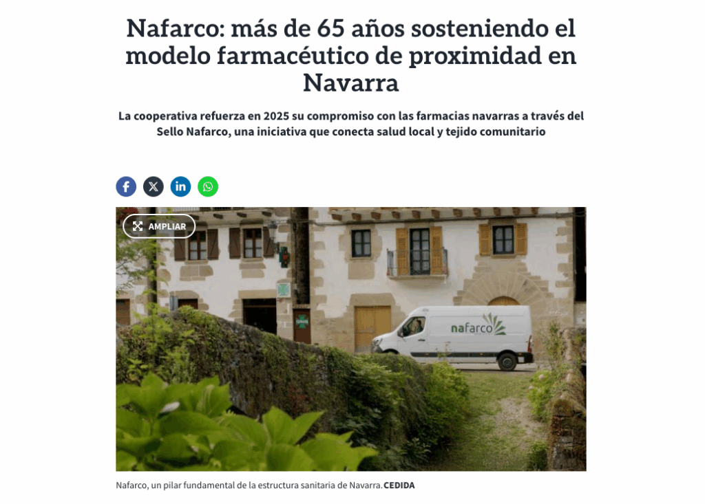 El Sello Nafarco para celebrar el Día de la Patrona nafarco